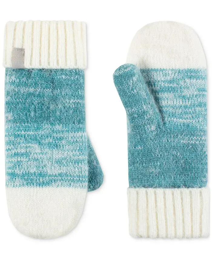 Sloane Feather Knit Mittens